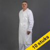 Aanbieding: 10x HY@PRO PE-schort gewafeld wit (100 stuks - 69 x 107 cm - 16µ) SHY00602 - 1