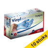 Aanbieding: 10x HY@PRO Vinyl handschoenen S poedervrij blauw (5 gram, 24 cm, 100 stuks) SHY00253 - 1