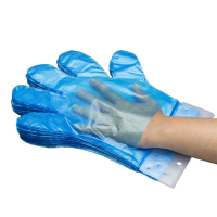 HY@PRO HDPE afscheurbare handschoenen L transparant blauw (1,10 gram, 26 cm, 100 stuks)  SHY00282