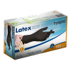 HY@PRO Latex handschoenen L poedervrij zwart (5,8 gram, 24 cm, 100 stuks)