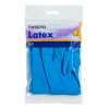 HY@PRO Latex huishoudhandschoenen L blauw (1 paar, 45 gram)