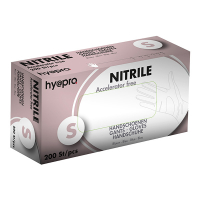 HY@PRO Medical Accelerator Free Nitril handschoenen S poedervrij blauw (3,5 gram, 24 cm, 200 stuks)  SHY00028