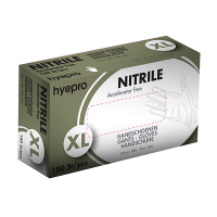 HY@PRO Medical Accelerator Free Nitril handschoenen XL poedervrij blauw (3,5 gram, 24 cm, 100 stuks) SHY00026