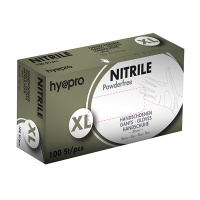 HY@PRO Medical Nitril handschoenen XL poedervrij blauw (6,2 gram, 30 cm, 100 stuks)  SHY00016