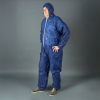 HY@PRO Non-woven PE coated antistatische coverall met capuchon XL blauw (1 stuk) SHY00809 - 1