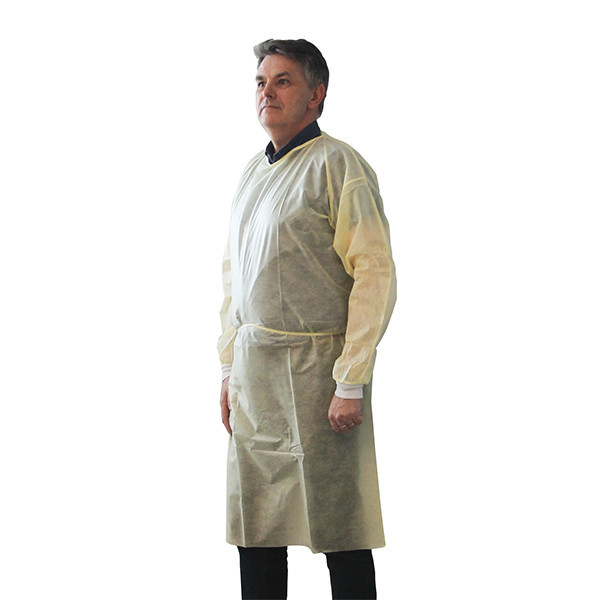 HY@PRO Non-woven SMS isolatiejas geel (10 stuks – 20g) SHY00659 HY@PRO Non-woven SMS isolatiejas geel (10 stuks – 20g) SHY00659 - 1