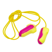 HY@PRO oordopjes foam met koord roze/geel (200 paar - 35 dB) SHY00505