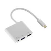 Hama USB-C hub (USB-C naar USB-C, USB-A en HDMI) 298263