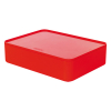 Han Allison smart-organiser box met deksel kersen rood HA-1110-17 218062 - 1