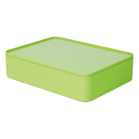 Han Allison smart-organiser box met deksel limoengroen HA-1110-80 218064