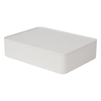 Han Allison smart-organiser box met deksel sneeuwwit HA-1110-12 218059