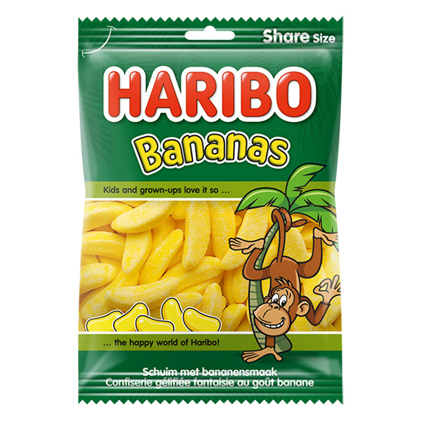 Haribo Bananas snoepzak (28 x 70 gram) 453295 423701 - 1