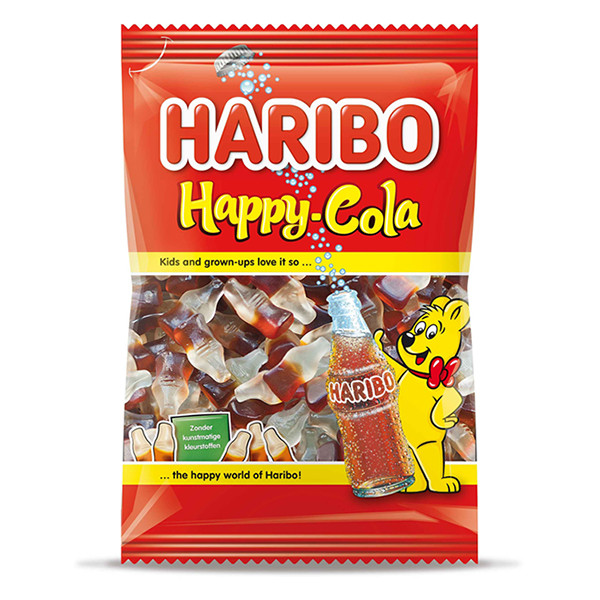 Haribo Happy Cola snoepzak (10 x 250 gram) 453551 423212 - 1