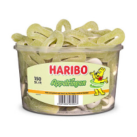 Haribo Schuim Appelringen silo (150 stuks) 16810 423427