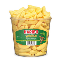 Haribo Schuim Bananen silo (150 stuks) 169382 423428