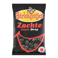 Harlekijndrop Zachte Zoete drop 300g (per zak) 422832