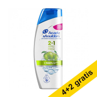 Aanbieding: 6x Head & Shoulders Apple Fresh 2 in 1 shampoo (400 ml) SHE00215