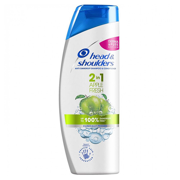 Head & Shoulders Apple Fresh 2 in 1 shampoo (400 ml) SHE00134 - 1