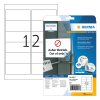 Herma 10017 verwijderbare etiketten A4 99,1 x 42,3 mm wit (300 etiketten) 230620 - 1