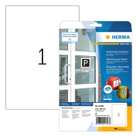 Herma 10798 weersbestendige geïmpregneerde etiketten A4 210 x 297 mm (20 etiketten) 230737