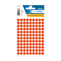 Herma 1846 markeringspunten Ø 8 mm fluorrood (540 etiketten) 1846 231016