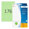 Herma 2215 multifunctionele etiketten Ø 8 mm rond groen (5632 etiketten)