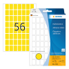 Herma 2341 multifunctionele etiketten 12 x 18 mm geel (1792 etiketten)