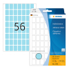 Herma 2343 multifunctionele etiketten 12 x 18 mm blauw (1792 etiketten)