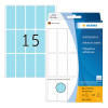 Herma 2413 multifunctionele etiketten 20 x 50 mm blauw (480 etiketten)