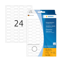 Herma 2510 ringetiketten 10 x 49 mm wit (576 etiketten) 2510 230928