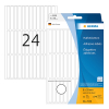 Herma 2530 multifunctionele etiketten 6 x 50 mm wit (1248 etiketten) 230697 - 1
