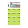Herma 3775 diepvriesetiketten 26 x 40 mm fluorgroen (48 etiketten)