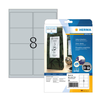 Herma 4114 weerbestendige folie etiketten A4 99,1 x 67,7 mm zilver  (200 etiketten) 4114 231034