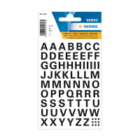 Herma 4158 A-Z etiketten 10 mm zwart (74 etiketten) 4158 230957