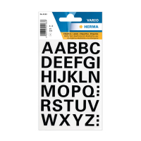 Herma 4163 A-Z etiketten 15 mm zwart (36 etiketten) 4163 230958