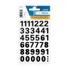 Herma 4164 0-9 etiketten 15 mm zwart (39 etiketten)