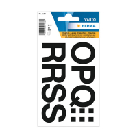 Herma 4188 A-Z etiketten 33 mm gedeelte O t/m Z zwart (22 etiketten) 4188 230967