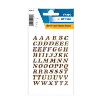 Herma 4192 A-Z etiketten 8 mm goud (61 etiketten) 4192 230962