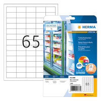 Herma 4388 diepvriesetiketten A4 38,1 x 21,2 mm wit (1625 etiketten) 4388 230479