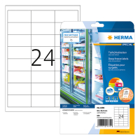 Herma 4389 diepvriesetiketten A4 66 x 33,8 mm wit (600 etiketten) 4389 230480