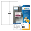 Herma 4583 weersbestendige folie etiketten A4 105 x 148 mm wit (40 etiketten)