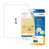Herma 4585 transparante etiketten A4 mat 210 x 297 mm (10 etiketten)