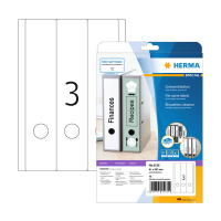 Herma 5135 printbare rugetiketten 61 x 297 mm A4 zelfklevend breed wit (75 etiketten) 5135 230879