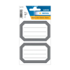 Herma 5719 boeketiketten 82 x 55 mm wit/grijs (12 etiketten)