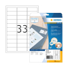 Herma 8837 inkjet-etiketten A4 63,5 x 25,4 mm wit (825 etiketten) 230820 - 1