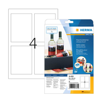 Herma 8882 flesetiketten A4 90 x 120 mm wit (40 etiketten) 8882 230851