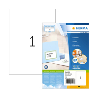 Herma Premium 4428 permanent hechtende etiketten A4 210 x 297 mm wit (100 etiketten) 4428 238354