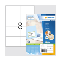 Herma Premium 4470 permanent hechtende etiketten A4 105 x 74 mm wit (800 etiketten) 4470 238470