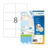 Herma Premium 4470 permanent hechtende etiketten A4 105 x 74 mm wit (800 etiketten) 238470 - 1