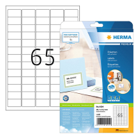 Herma Premium 4504 permanent hechtende etiketten A4 38,1 x 21,2 mm wit (1625 etiketten) 4504 230517